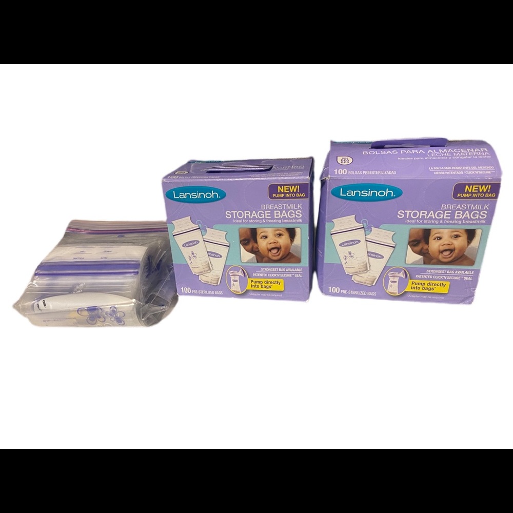 206 Lansinoh Breast milk storage bags
